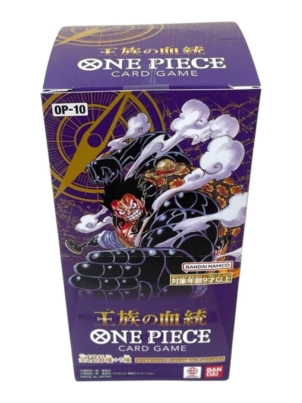 Onepiece Card Game Booster Box - Purple with Gold Accents